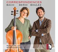 Bach, Berio, Boulez : Œuvres pour violoncelle et piano. Rudic, Gamba.