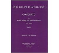 BACH C.P.E. - Concierto en Sol Mayor (WQ.169/H.445) para Flauta y Piano (Block/Lasocki)