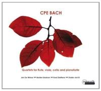 Bach, C.P.E.: Cuartetos Para Flauta, Viola, Violonchelo Y Fortepiano / De Winne, Boeken, Dieltiens, Ad-El