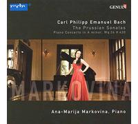 Bach C.P.E. : Les Sonates prussiennes. Markovina.