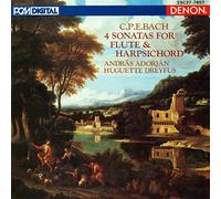 Bach, C.P.E. - Sonatas for Flute & Harpsichord