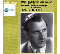 Bach: Cantata, BWV 82 / Brahms: 4 Ernste Gesange & 10 Lie (CD) (Importación USA)
