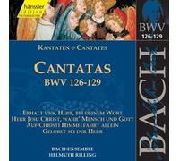 Bach: Cantatas, BWV 126-129 (Edition Bachakademie Vol 40) /Rilling by Johann Sebastian Bach (2000-06-27)