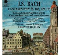 Bach;Cantatas Bwv 85,183etc