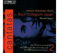 Bach : cantatas vol.2 n°71 131 106