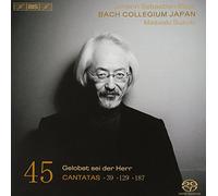 Bach : cantates sacrées vol. 45 BWV 39, 129, 187