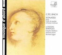 Bach, Carl Philipp Emanuel - Sonates pour Viole de Gambe & Basse Continue