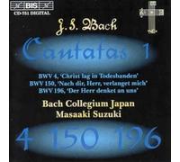 Bach Collegium Japan - Bach : Cantates sacrées volume 1 BWV 4, 150, 196