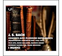 Bach : Concertos brandebourgeois. Ayo, Holliger, André, Gazzeloni, Bruggen.