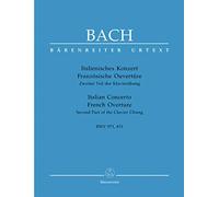 BACH - Concierto Italiano (BWV:971) y Fantasia Cromatica para Piano (Urtext) (Emery)