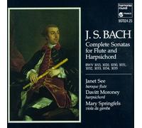 Bach;Cpte.Sons.Flute & Har