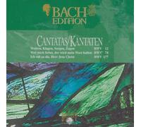 Bach Edition - Bach Edition: Cantatas/Kantaten BWV 12, 74 & 177 CD de Audio