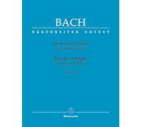 BACH - El Arte de la Fuga (BWV:1080) para Piano (Urtext) (Hofmann)