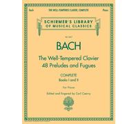 J.S. Bach – El clave bien temperado – Completo para piano (Libros 1 y 2) – Schirmer 2057
