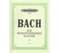 BACH - El Clave bien Temperado Vol.2 para Piano (Urtext) (Keller)