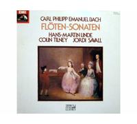 Bach - Hans Martin Linde, Flöte - Colin Tilney, Cembalo - Jordi Savall - Carl Philipp Emanuel Bach: Flöten-Sonaten [Vinyl LP record] [Schallplatte]