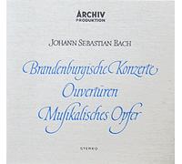 Bach: Instrumentalwerke (Brandenburgische Konzerte/Ouvertüren/Musikalisches Opfer) [Vinyl Schallplatte] [4 LP Box-Set]