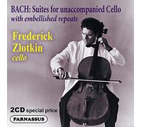 Bach : Intégrale des suites pour violoncelle. Zlotkin.