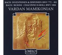 Bach : Inventions pour clavecin, BWV 727-801. Mamikonian.