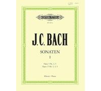 BACH J.C. - Sonatas Vol. 1º para Piano (Urtext) (Landshoff)