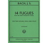 Bach, J.S. - 14 Fugues from Well-Tempered Clavier Volume 2 for Two Violins, Viola and Cello