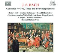 BACH, J.S.: Concertos for Two, Three and Four Harpsichords