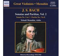 Bach, J.S. - Bach : Sonates Et Partitas Vol. 2