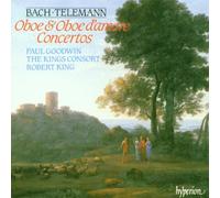 Paul Goodwin; Robert King: The King's Consort - Bach & Telemann: Oboe & Oboe d'amore Concertos
