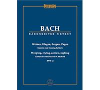 BACH J.S. - CANTATA Nº12 URTEXT - BWV.12