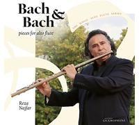Bach J.S et C.P.E : uvres et transcriptions pour flûte alto. Najfar.