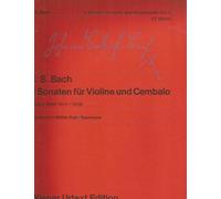 BACH J.S. - SONATAS V.2 (4-6) (6) - BWV.1017-1019 -VIOLIN Y PIANO-