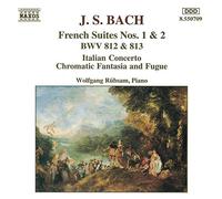 Bach, J.S. - Suites françaises Nos.1 & 2 / Concerto italien / Fantaisie