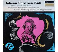 Bach, Johann Christian - Johann Christian Bach , Collegium Aureum - Sinfonia Concertante A-dur Für Violine, Violoncello Und Orchester / Sinfonia Es-dur Op.18 Nr.1 Für Doppelorchester - Harmonia Mundi - HMS 30 695