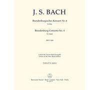 Bach, Johann S./ Besseler, Heinrich. Brandenburg Concerto Nº4 G-Dur BWV 1049/
