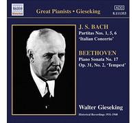 Bach Johann Sebastia – Ouvres De Jean-Sébastien Bach & Ludwig Van Beethoven – NAXOS