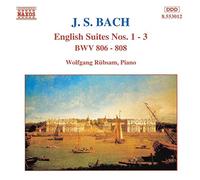 Bach Johann Sebastia - Suites Anglaises Nos 1 à 3