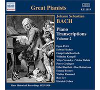 Bach Johann Sebastia - Transcriptions Pour Piano /Vol.2