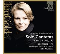 Johann Sebastian Bach – Cantatas solistas BWV 35, 169, 170 – CD – Harmonia Mundi (Importación USA)