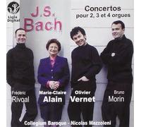 Bach, Johann Sebastian - JOHANN SEBASTIAN BACH : Concertos pour 2, 3 et 4 orgues - Olivier Vernet