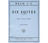 Bach, JS - 6 Cello Suites BWV 1007 for Cello - Arranged by Fournier - International Edition