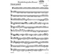 Bach, JS - Brandenburg Concerto No 6 BWV 1051 for 2nd Viola da Gamba - Peters Edition