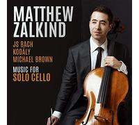 Bach, Kodály, Brown : Oeuvres pour violoncelle seul. Zalkind.