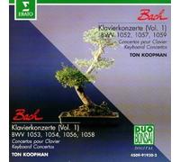 Bach:Koopman Ton - Klavierkonzerte Vol.1