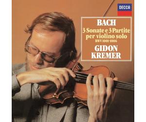 Bach / Kremer, Gidon - J.S.Bach: Sonatas & Partitas For Violin Solo Bwv 1001-1006 - U