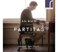 Bach : Les partitas pour clavier. Van Delft.