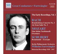 Bach - Les Premiers Enregistrements / Vol.1