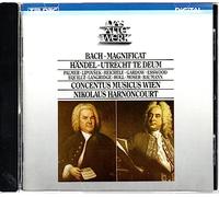 Bach - Magnificat / Händel - Utrecht te deum / Concertus Musicus Wien / Nikolaus Harnoncourt