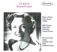BACH:MASS IN B MINOR