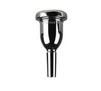 Bach Megatone Trombone Mouthpiece Small Shank 4 Silver Plated