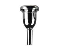 Bach Megatone Trombone Mouthpiece Small Shank 5G Silver Plated